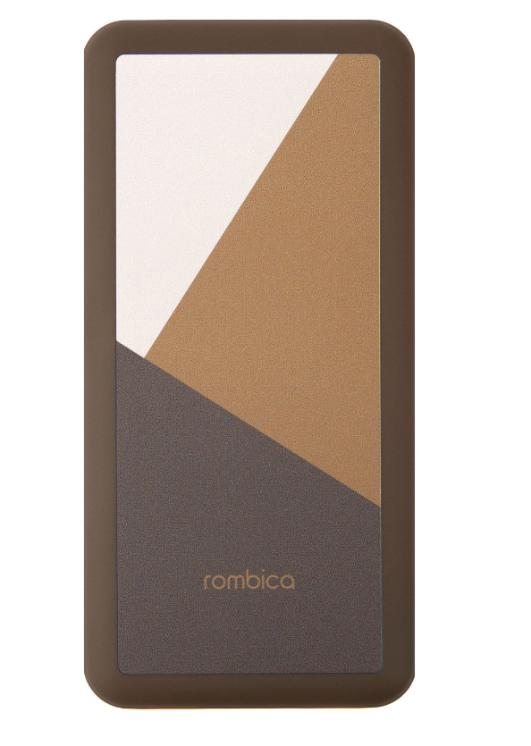 

Портативный аккумулятор (Powerbank) Rombica Bright 2C, 10000mAh, 2xUSB, 2A, PD, черный/коричневый (PB-00112), Bright 2C