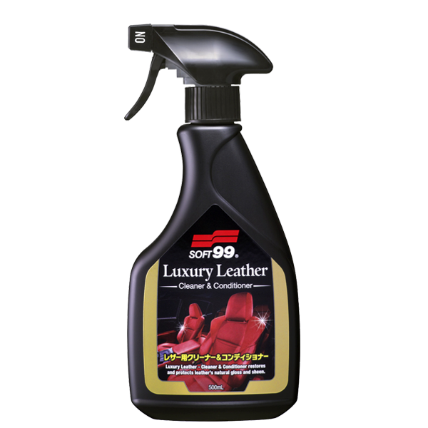 Очиститель SOFT99 Luxury Leather Cleaner & Conditioner, 0.5 л, (спрей)
