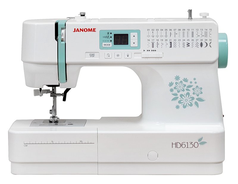 

Швейная машина Janome HD6130, белый (100271), HD6130