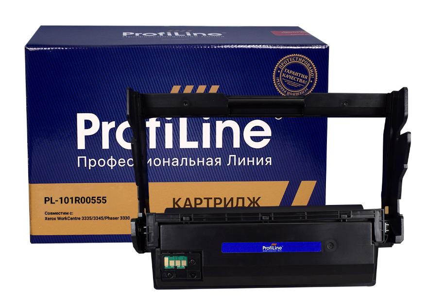 

Драм-картридж (фотобарабан) лазерный ProfiLine PL-101R00555 (101R00555 ), черный, 30000 страниц, совместимый, для Xerox WorkCentre 3335/3345/Phaser 3330, PL-101R00555