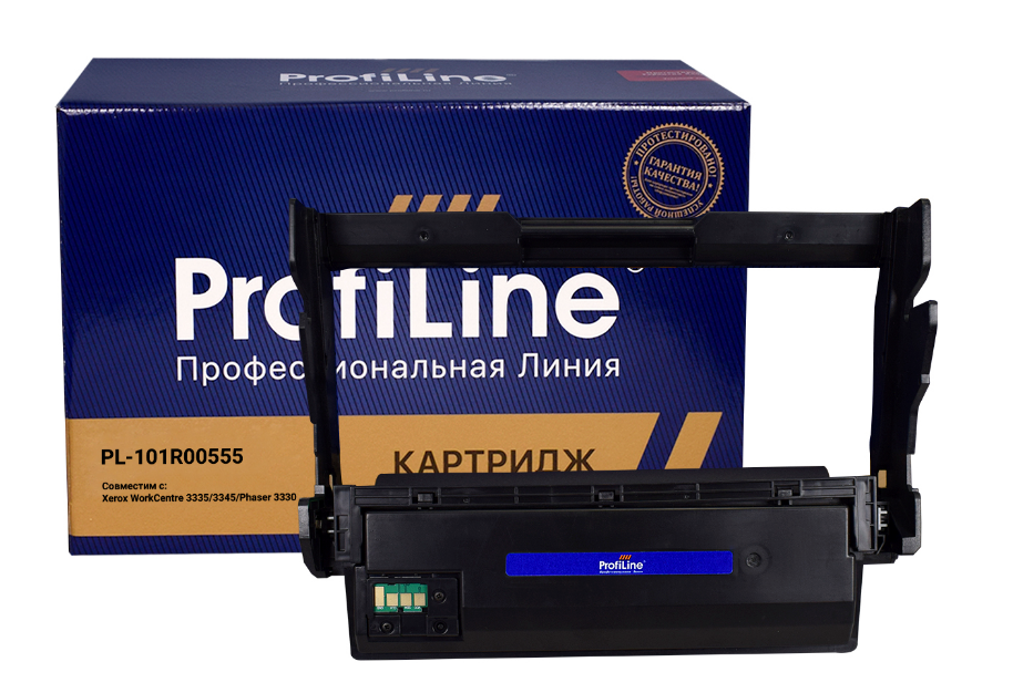 Драм-картридж (фотобарабан) лазерный ProfiLine PL-101R00555 (101R00555 ), черный, 30000 страниц, совместимый, для Xerox WorkCentre 3335/3345/Phaser 3330 - фото 1