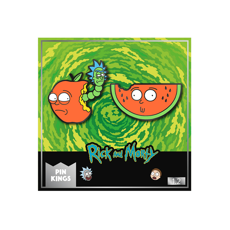

Значок Rubber Road Ltd Рик и Морти Pin Kings 1.2, 2шт. (5056280426660), 1.2