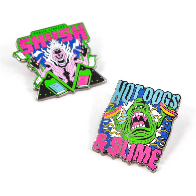 

Значок Rubber Road Ltd Охотники за привидениями Pin Kings 1.2, 2шт. (5056280420088), 1.2