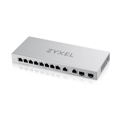 

Коммутатор ZYXEL XGS1010-12, кол-во портов: 8x1 Гбит/с, SFP+ 2x10 Гбит/с, кол-во SFP/uplink: RJ-45 2x2.5 Гбит/с (XGS1010-12-ZZ0101F), XGS1010-12