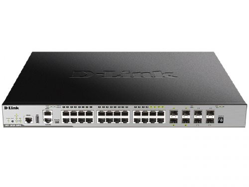 

Коммутатор D-link DGS-3630-28TC, управляемый, кол-во портов: 20x1 Гбит/с, combo RJ-45/SFP 4x1 Гбит/с, кол-во SFP/uplink: SFP+ 4x10 Гбит/с, установка в стойку (DGS-3630-28TC/A2ASI), DGS-3630-28TC