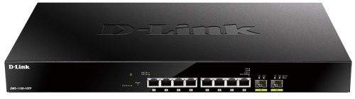 

Коммутатор D-link DMS-1100-10TP, управляемый, кол-во портов: 8x2.5 Гбит/с, SFP+ 2x10 Гбит/с, установка в стойку, PoE: 8x30Вт (макс. 240Вт) (DMS-1100-10TP/A1A), DMS-1100-10TP