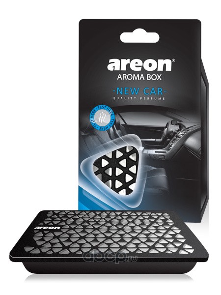 

Ароматизатор автомобильный под сиденье AREON Aroma Box Новая машина, гелевый (704-ABC-05), Новая машина