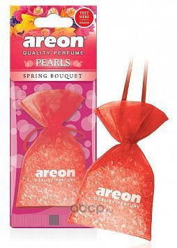 

Ароматизатор автомобильный подвесной AREON PEARLS, морская соль, Цветочный букет (704-ABP-04), PEARLS