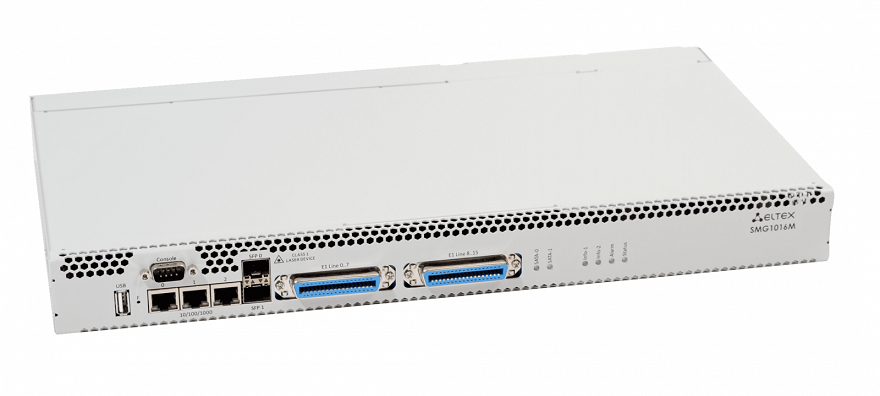 Шасси VoIP шлюза Eltex SMG-1016M
