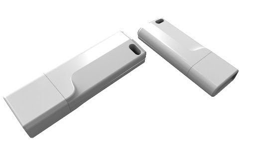 Флешка 16Gb USB 2.0 OEM под нанесение логотипа, белый (PHTORU2016GW)