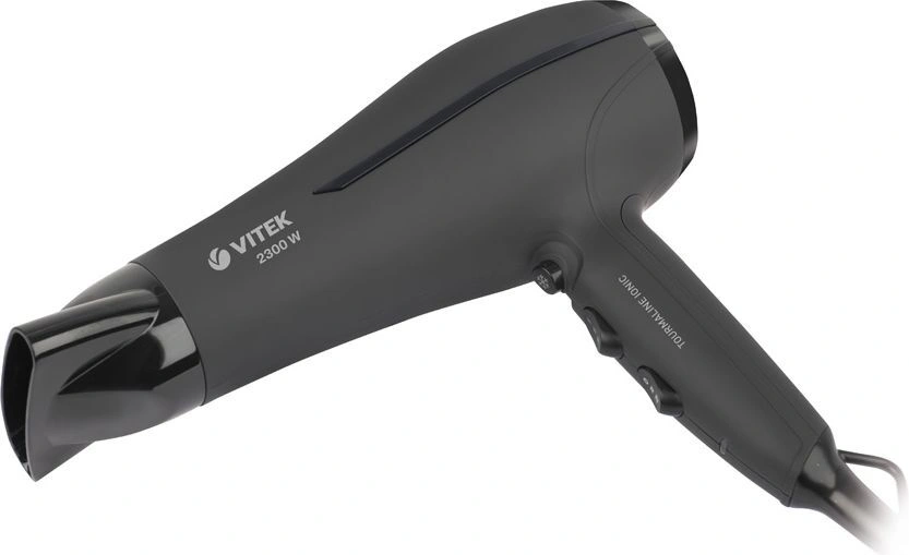 

Фен Vitek VT-1303 2300Вт, 6 режимов, 1 насадка, черный (05.01.00.00.000257), VT-1303