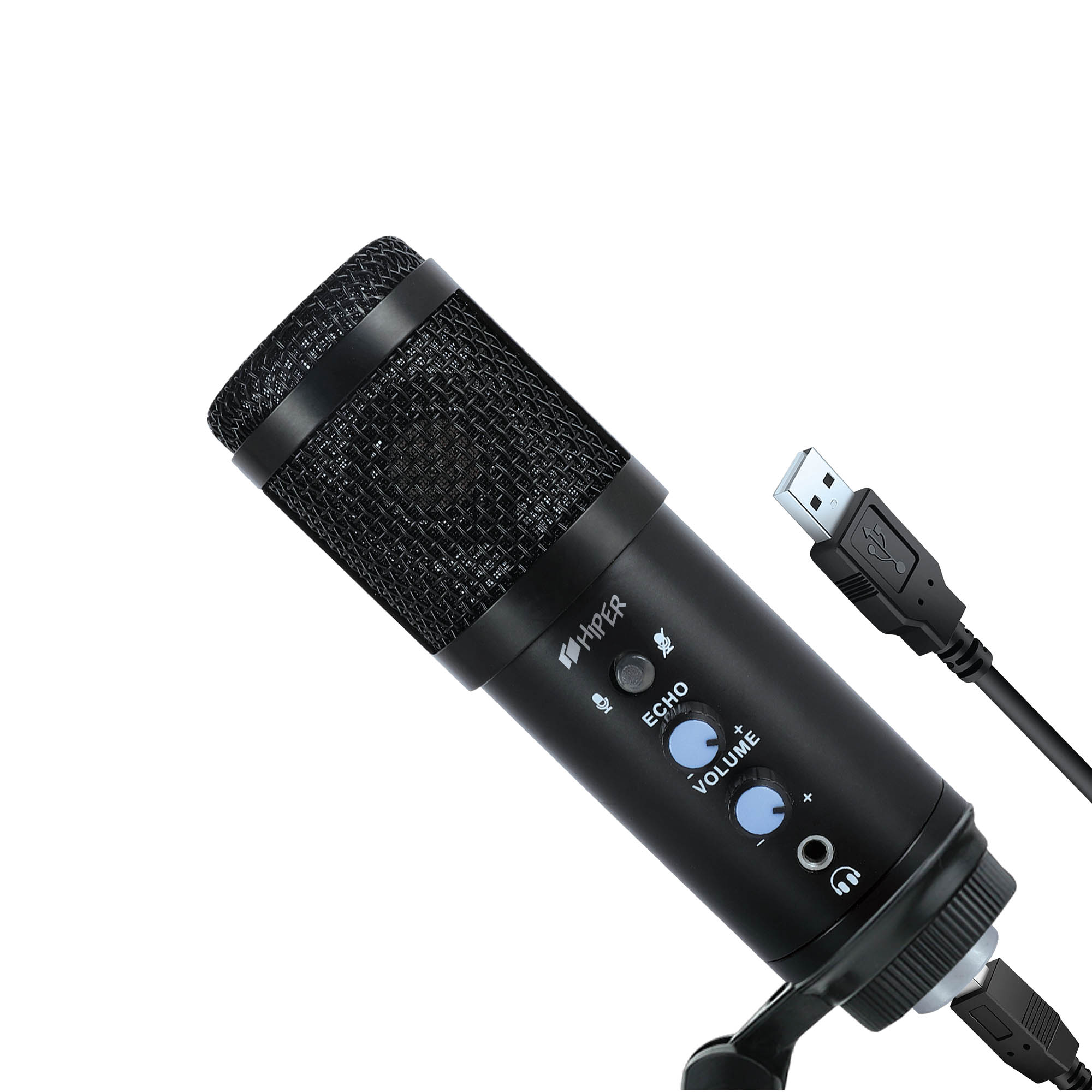 

Микрофон Hiper Singer set, динамический, черный (H-M004), Singer set