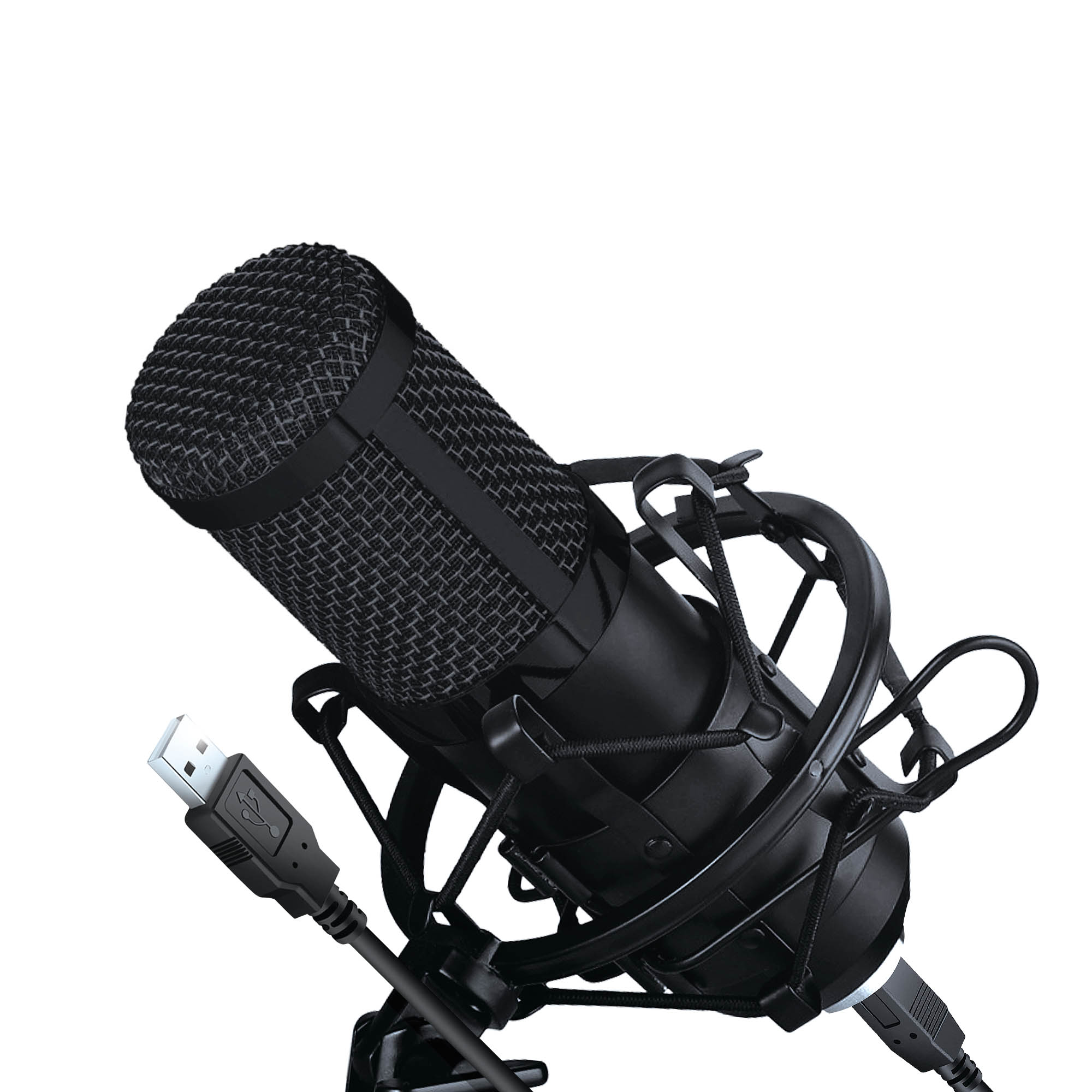 

Микрофон Hiper Broadcast USB Set, динамический, черный (H-M003), Broadcast USB Set
