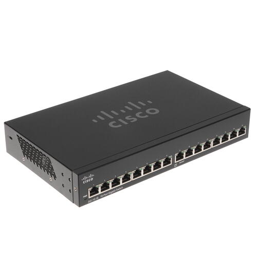 

Коммутатор Cisco SG110-16, кол-во портов: 16x1 Гбит/с, установка в стойку (SG110-16-EU), SG110-16
