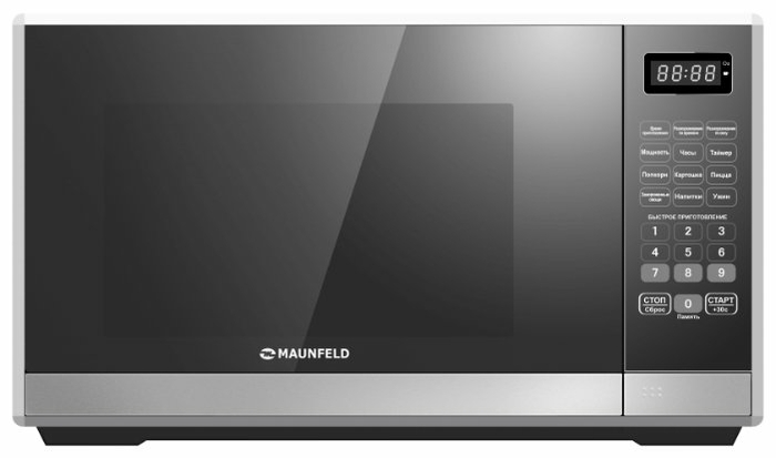 

Микроволновая печь Maunfeld MFSMO.20.7SGB 20л, 700Вт, черный/серебристый (MFSMO.20.7SGB), MFSMO.20.7SGB
