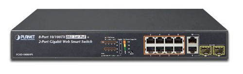 

Коммутатор Planet FGSD-1008HPS, управляемый, кол-во портов: 8x1 Гбит/с, combo RJ-45/SFP 2x1 Гбит/с, установка в стойку (макс. 125Вт) (FGSD-1008HPS), FGSD-1008HPS