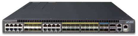 

Коммутатор Planet XGS3-24242, управляемый, кол-во портов:, SFP 24x1 Гбит/с, кол-во SFP/uplink: SFP+ 4x10 Гбит/с, установка в стойку (XGS3-24242), XGS3-24242