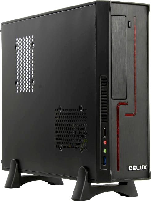 

Корпус Delux H-308, mATX, Mini-Tower, USB 3.0, черный, 300W (PCCDLC_H-308 _300W), H-308
