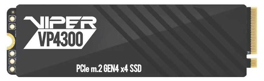 

Твердотельный накопитель (SSD) Patriot 1Tb Viper VP4300, 2280, M.2, NVMe (VP4300-1TBM28H)