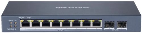 

Коммутатор Hikvision DS-3E1510P-EI, управляемый, кол-во портов: 8x1 Гбит/с, SFP 2x1 Гбит/с, PoE: 8x30Вт (макс. 110Вт) (DS-3E1510P-EI), DS-3E1510P-EI