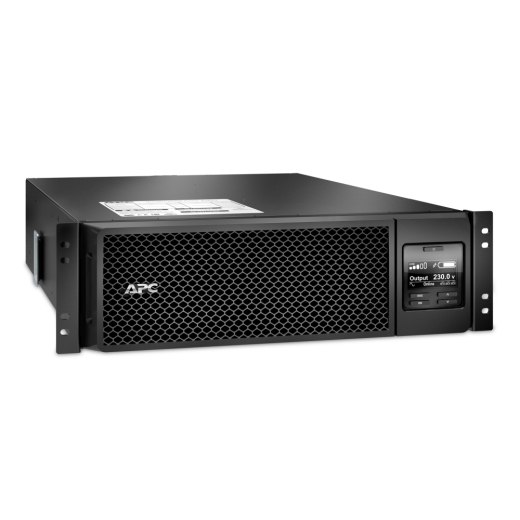 

ИБП APC Smart-UPS SRT 5000VA RM, 5000VA, 4500W, Hard Wire 3 wire (1PH+N+G), розеток - 1, USB, черный (SRT5KRMXLW-HW), SRT 5000VA RM