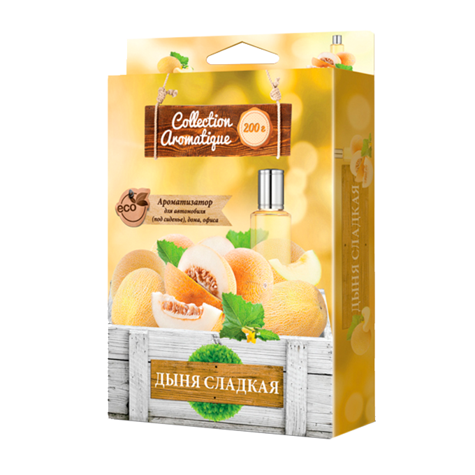 

Ароматизатор автомобильный под сиденье Collection Aromatique CA-7, кассета с пропиткой, дыня (001620), CA-7