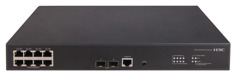

Коммутатор H3C LS-5120V2-10P-PWR-LI-GL, управляемый, кол-во портов: 8x1 Гбит/с, SFP 2x1 Гбит/с, установка в стойку, PoE (макс. 125Вт) (LS-5120V2-10P-PWR-LI-GL), LS-5120V2-10P-PWR-LI-GL