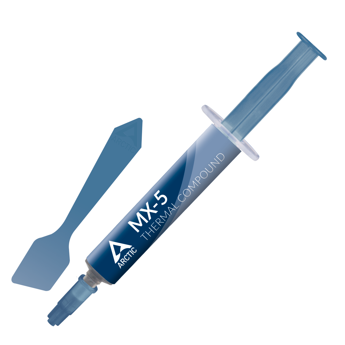 Термопаста Arctic Cooling MX-5, шприц, лопатка, 4 г, голубой (ACTCP00046A)