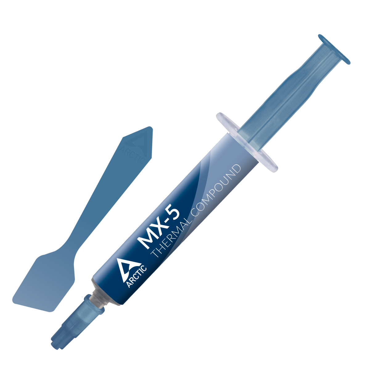 

Термопаста Arctic Cooling MX-5, шприц, лопатка, 4 г, голубой (ACTCP00046A), MX-5