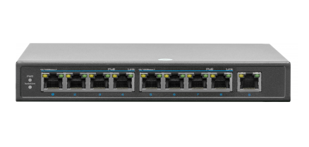 

Коммутатор Powertone PUS-CS08L-115M, кол-во портов: 8x100 Мбит/с, combo RJ-45/SFP 1x1 Гбит/с, PoE: 8x30Вт (макс. 115Вт) (PUS-CS08L-115M), PUS-CS08L-115M