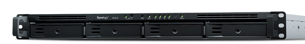 

Модуль расширения Synology Expansion Unit RX418, 4x2.5"/3.5" SATA для RS1221RP+/RS1221+, RS820RP+/RS820+, RS1219+/RS819, RS818RP+/RS818+, RS816, RS815RP+/RS815+/RS815, 1U (RX418), Expansion Unit RX418