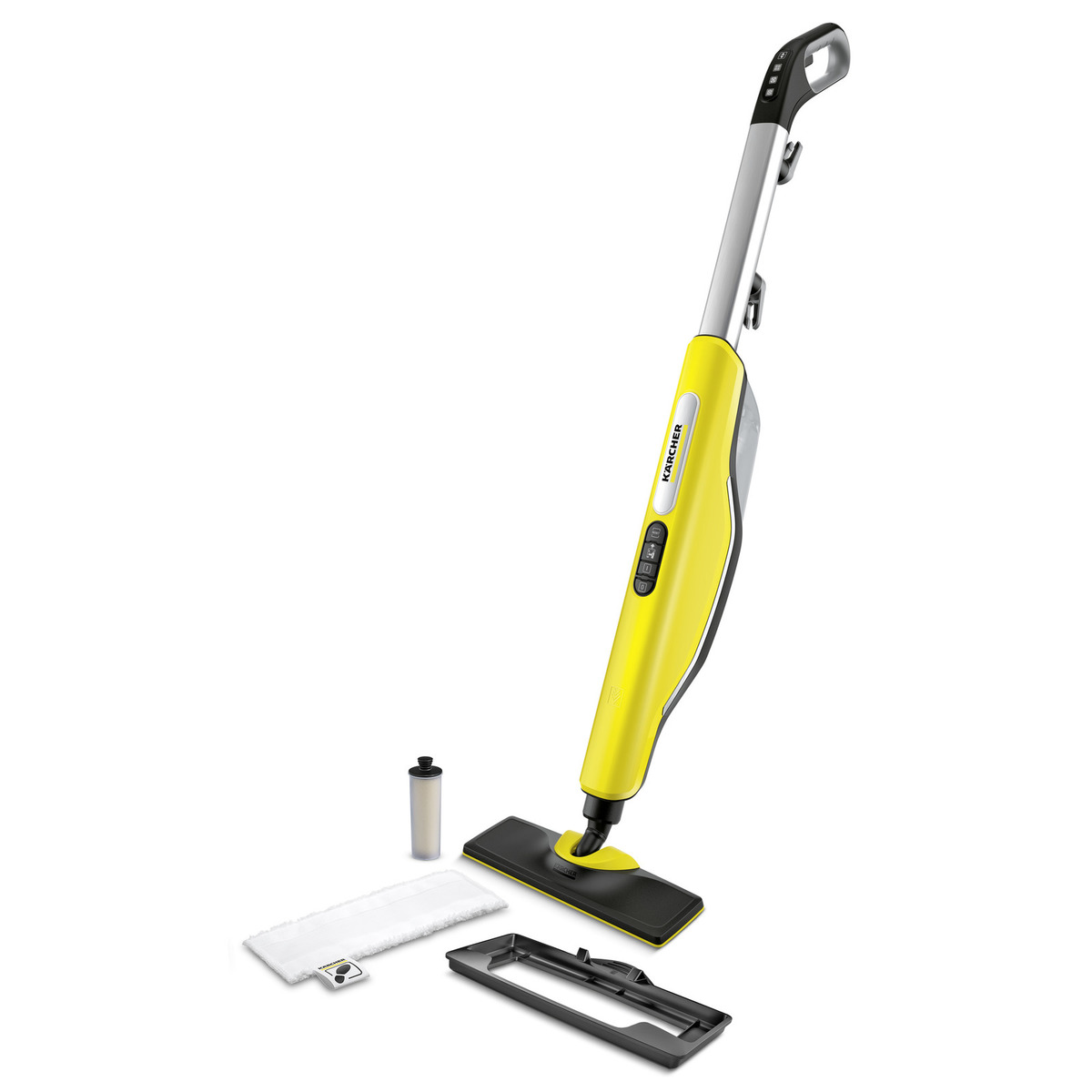 

Паровая швабра KARCHER Upright Easyfix SC 3 1.6 кВт, черный/желтый (1.513-300.0), SC 3