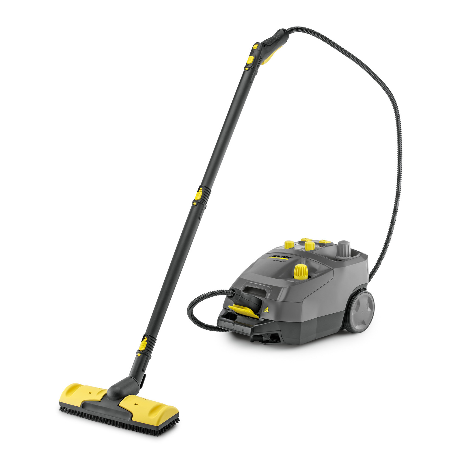 

Пароочиститель KARCHER SG 4/4 2300Вт, черный/желтый (1.092-104.0), SG 4/4