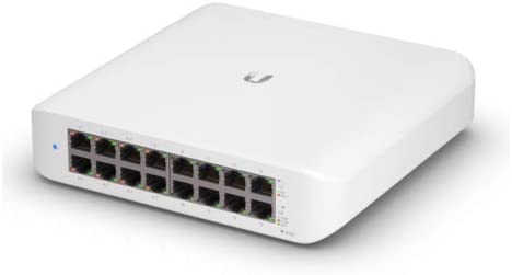 

Коммутатор Ubiquiti USW-LITE-16-POE-EU, управляемый, кол-во портов: 16x1 Гбит/с, PoE: 8x30Вт (макс. 45Вт) (USW-LITE-16-POE-EU), USW-LITE-16-POE-EU