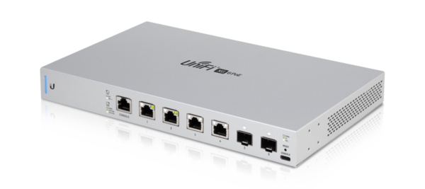 Коммутатор Ubiquiti US-XG-6POE-EU, 4x10 Гбит/с, SFP+ 2x10