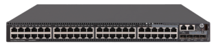 

Коммутатор HPE FlexNetwork 5510 , управляемый, кол-во портов: 48x1 Гбит/с, SFP+ 4x10 Гбит/с, установка в стойку (JH146A), FlexNetwork 5510