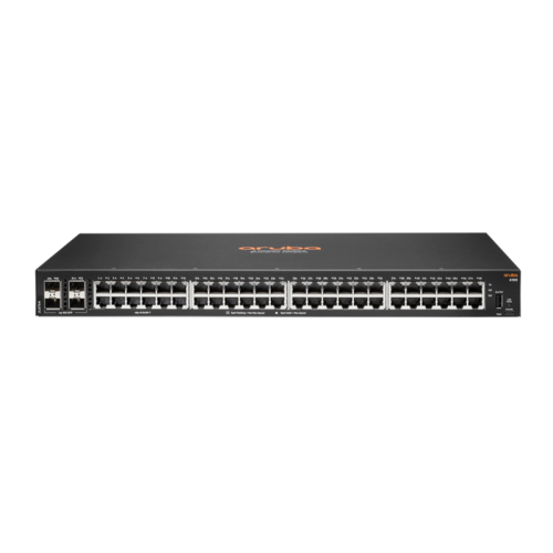 

Коммутатор HPE Aruba 6100, управляемый, кол-во портов: 48x1000 SFP+ 4x10 Гбит/с, установка в стойку, PoE: 48x30 Вт (макс. 370 Вт) (JL676A), Aruba 6100