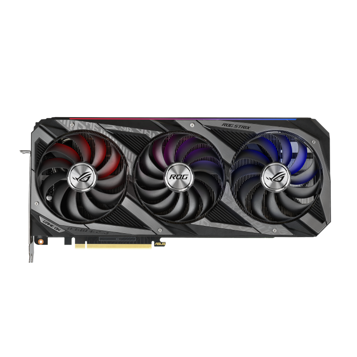 

Видеокарта ASUS NVIDIA GeForce RTX 3070Ti ROG STRIX GAMING, 8Gb DDR6X, 256bit, PCI-E, 2HDMI, 3DP, Retail (ROG-STRIX-RTX3070TI-O8G-GAMING LHR), ROG STRIX GAMING