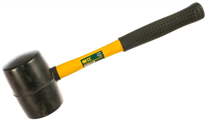 

Киянка, рукоять пластик обрезиненная, боек резина 900г, FIT 45495, 45495