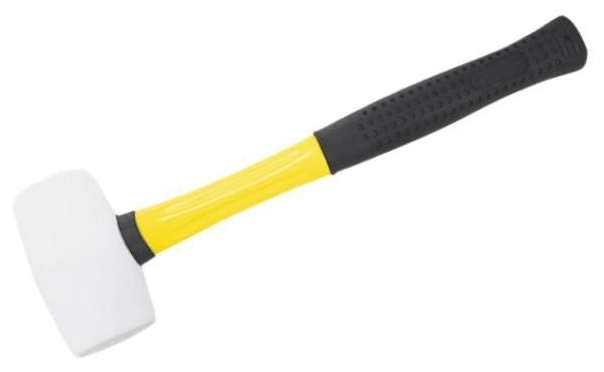

Киянка, рукоять стеклопластик обрезиненная, боек резина 680г, FIT 45504, 45504