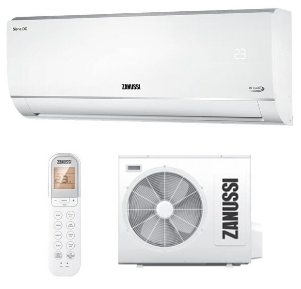 Настенная сплит-система до 25 м², охлаждение / обогрев, Zanussi ZACS/I-07 HS/N1