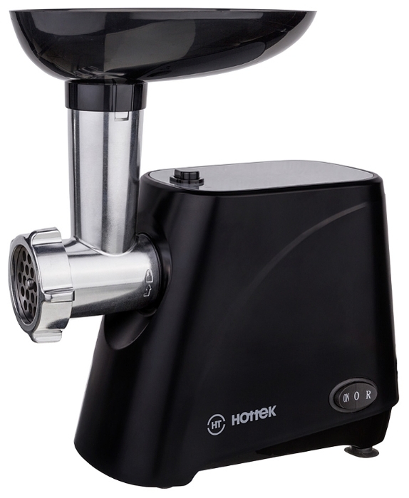 

Электрическая мясорубка HOTTEK HT-976-003, 1800Вт, 1.8 кг/мин, черный/серебристый (HT-976-003), HT-976-003