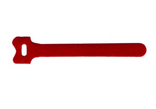 Стяжка-липучка Lanmaster, 1.2 см x 180 мм, 20 шт., красный (LAN-VCM180-RD)