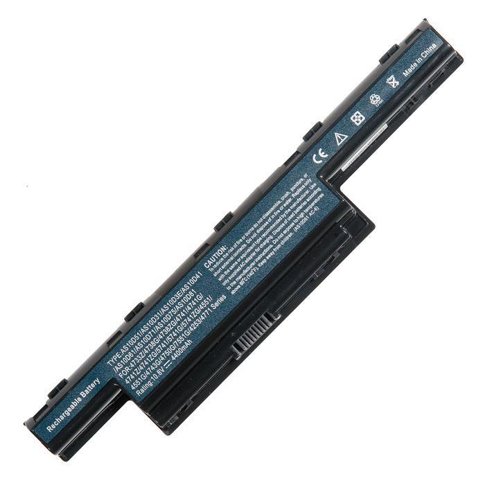 

Аккумуляторная батарея OEM AC5551-OR для Acer, 10.8V, 4400mAh, черный (AS10D31), AC5551-OR