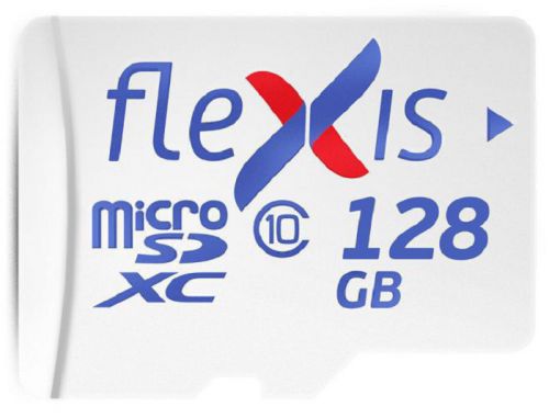 Карта памяти microSDXC Flexis 128Gb Class 10 UHS-I U1