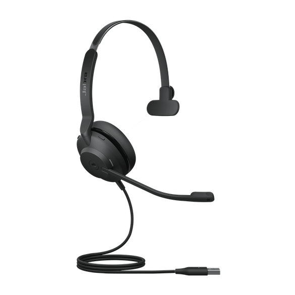 

Проводная гарнитура Jabra Evolve2 30 MS, моно, USB, 1м, черный (23089-899-979), Evolve2 30 MS