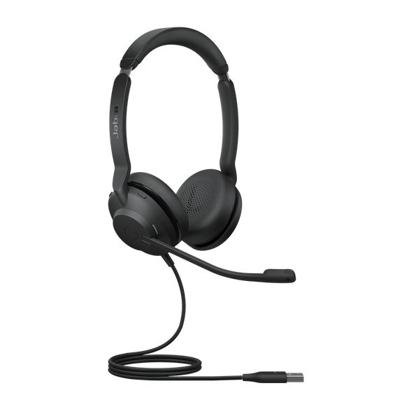 

Проводная гарнитура Jabra Evolve2 30 UC, стерео, USB, 1м, черный (23089-989-979), Evolve2 30 UC