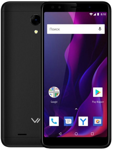 Смартфон VERTEX Impess Aqua 1Gb/8Gb Android черный