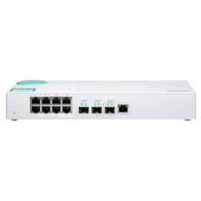 

Коммутатор QNAP QSW-308-1C, кол-во портов: 8x1 Гбит/с, SFP+ 3x10 Гбит/с, кол-во SFP/uplink: combo RJ-45/SFP+ 1x10 Гбит/с (QSW-308-1C), QSW-308-1C