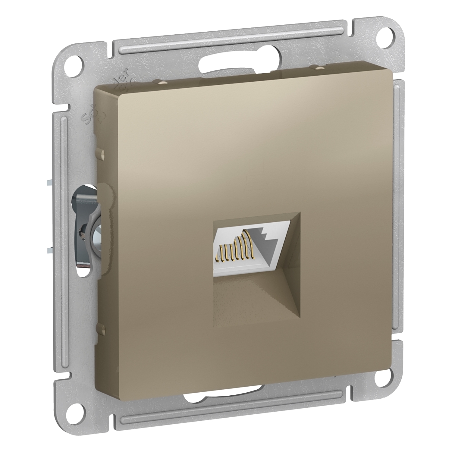 Розетка RJ-45 скрытый монтаж, Schneider Electric AtlasDesign